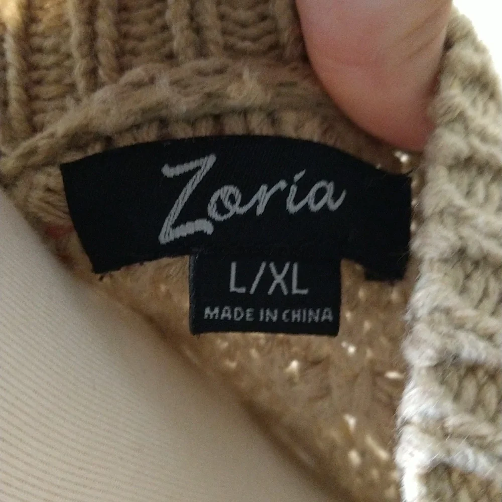 Zoria Painted Knit Sweater - Picture 6 of 6